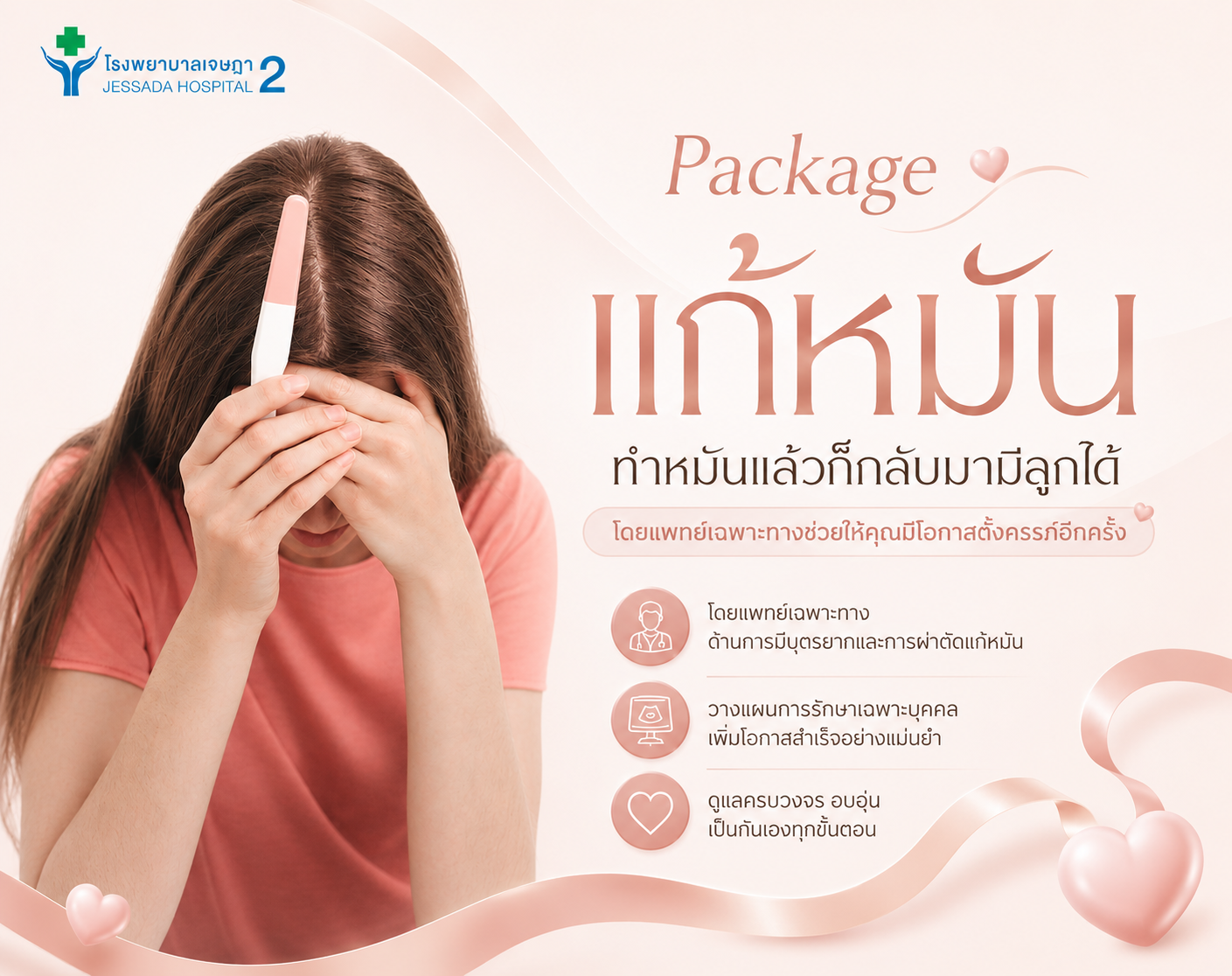 แพ็กเกจผ่าตัดแก้หมัน